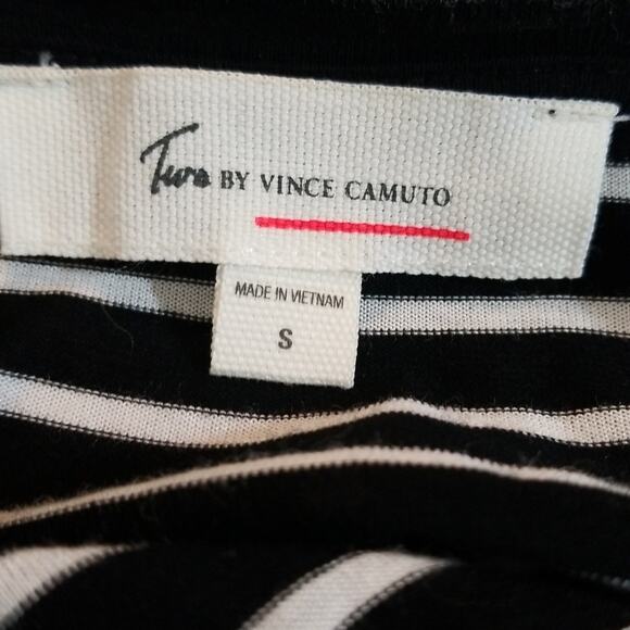 Two Vince Camuto stripe dress size small - Picture 4 of 7
